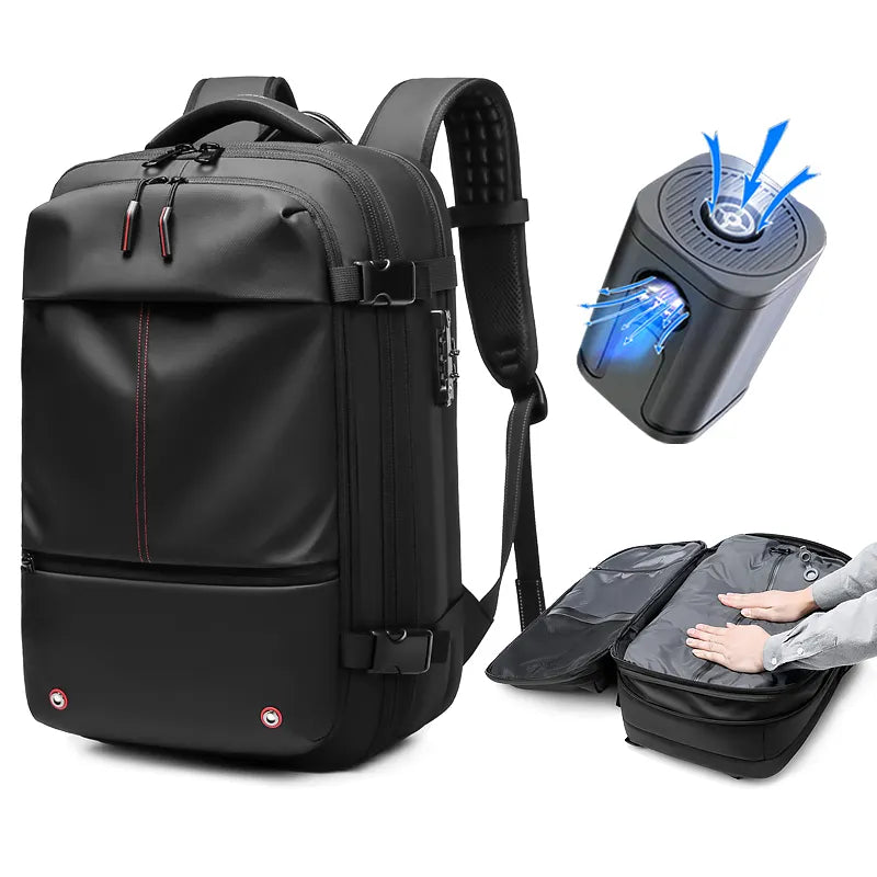 Mochila LitePack con Compresion de Vacio